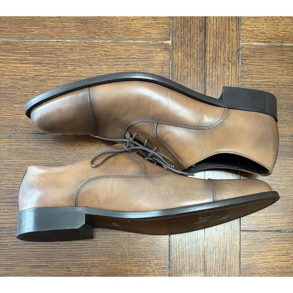 TO BOOT NEW YORK AIDAN  LEATHER CAP-TOE Mens Shoes OXFORD SIZE 13 NWOT